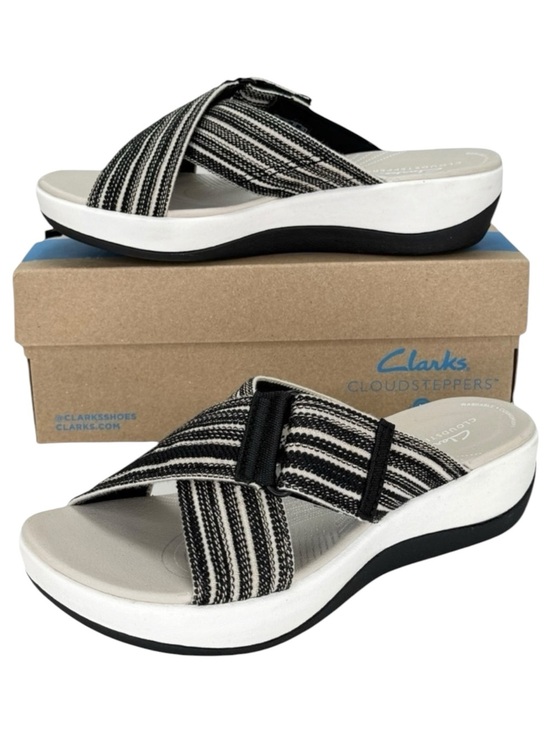 Cloudsteppers by Clarks Shoes - Clarks Arla Wave CushionSoft Womens Sandals Size 7M